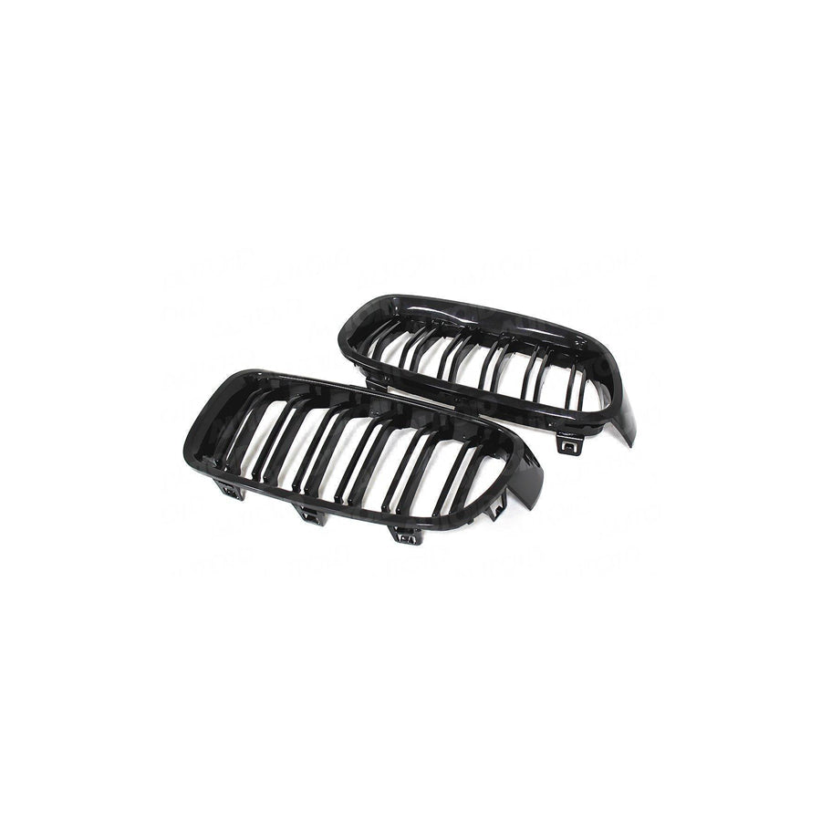 AUTOID BMW F30 F31 Gloss Black Kidney Grilles (Inc. 318i, 325d, 330i & 340i)