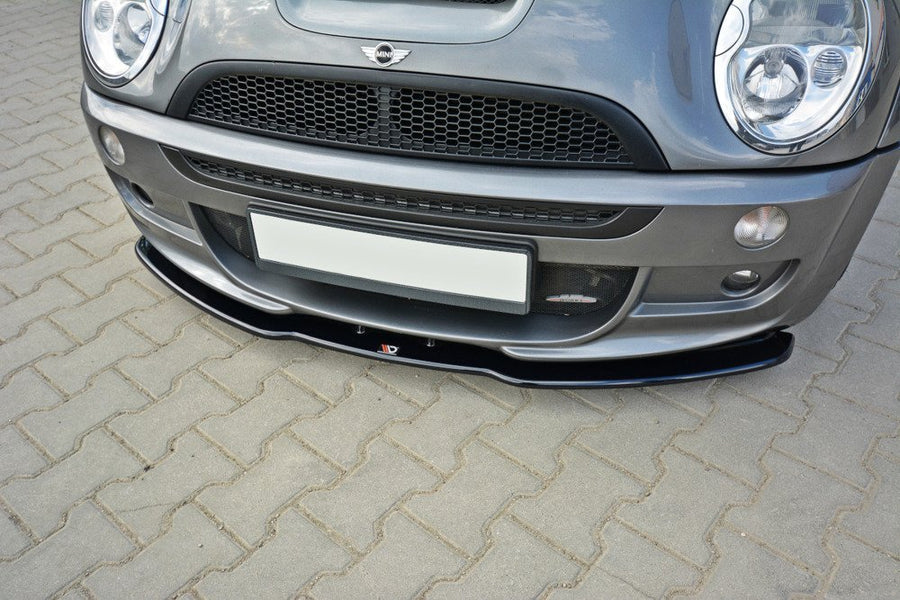 Maxton Design MC-S-1-53-JCW-FD1T Front Splitter Mini Cooper S JCW R53 | Duco Car Parts UK Car Parts
