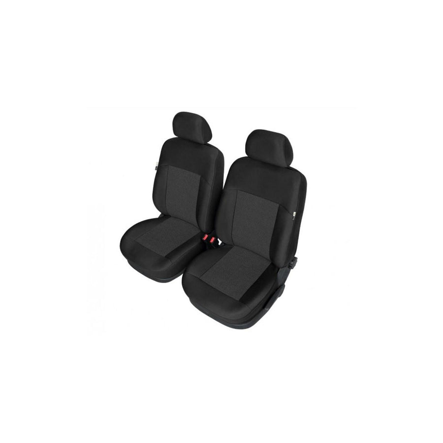 KEGEL 5-2028-233-4017 Car seat cover for TOYOTA YARIS Black, Polyester, Front