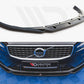 Maxton Design VO-S60-3-RDESIGN-FD2T Front Splitter V.2 Volvo S60/v60 R-design MK3 (2018-) | Duco Car Parts UK Car Parts
