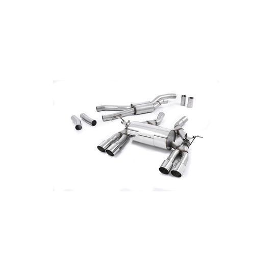 MillTek BMW F80 F82 Cat-back Race Exhaust System (M3 & M4)