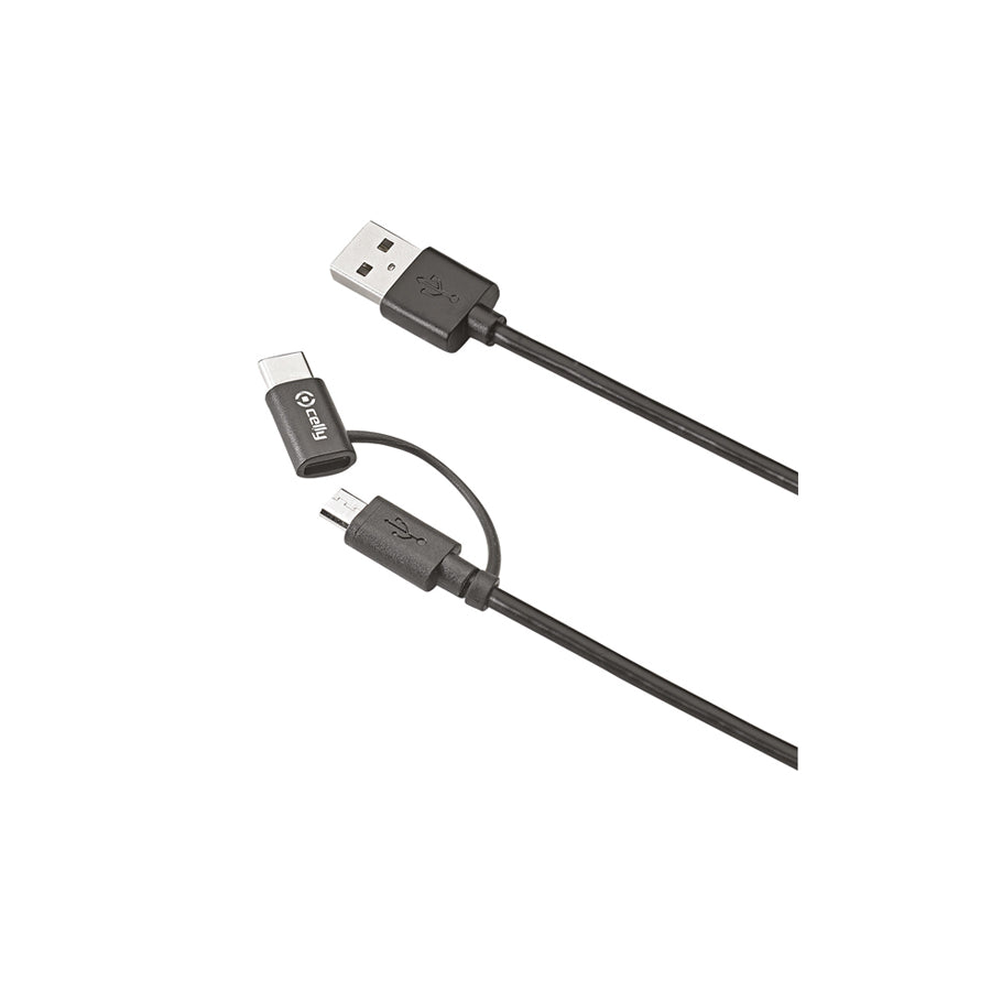 Celly Cable USBCMICRO USB charge cable Black | ML Performance Car Parts