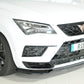 Rieger 00088227 SEAT 5FP Ateca Cupra Front Splitter - Glossy Black