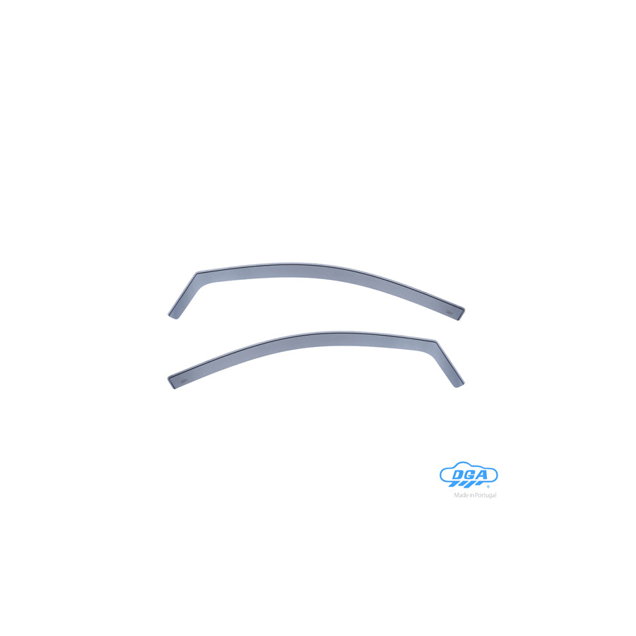 DGA 08033 Wind deflectors for FORD Focus Mk2 Hatchback (DA_, HCP, DP) Arrow direction, Front, inner