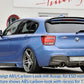Rieger 00088060 BMW 1 Series F20 F21 Rear Diffuser for Original Tailpipe Left - Glossy Black
