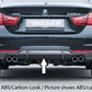 Rieger 00088058 BMW 4 Series F32 F33 F36 Rear Diffuser