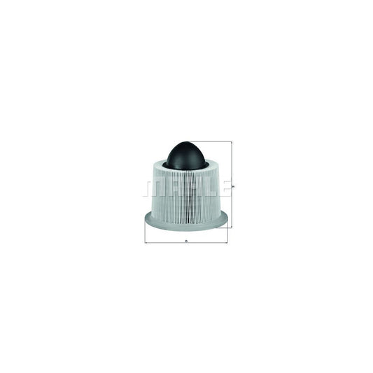 MAHLE ORIGINAL LX 1933 Air Filter Filter Insert