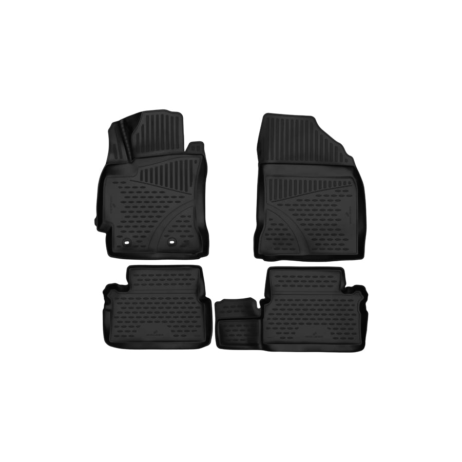 WALSER Tailored, XTR 75120 Floor mat set Front and Rear