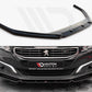 Maxton Design PE-508-1F-GT-FD1T Front Splitter V.1 Peugeot 508 Gt MK1 Facelift (2014-2018) | Duco Car Parts UK Car Parts
