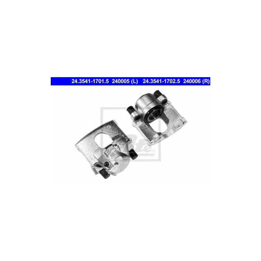 ATE 24 3541 1702 5 Brake Caliper for FORD FIESTA without holder