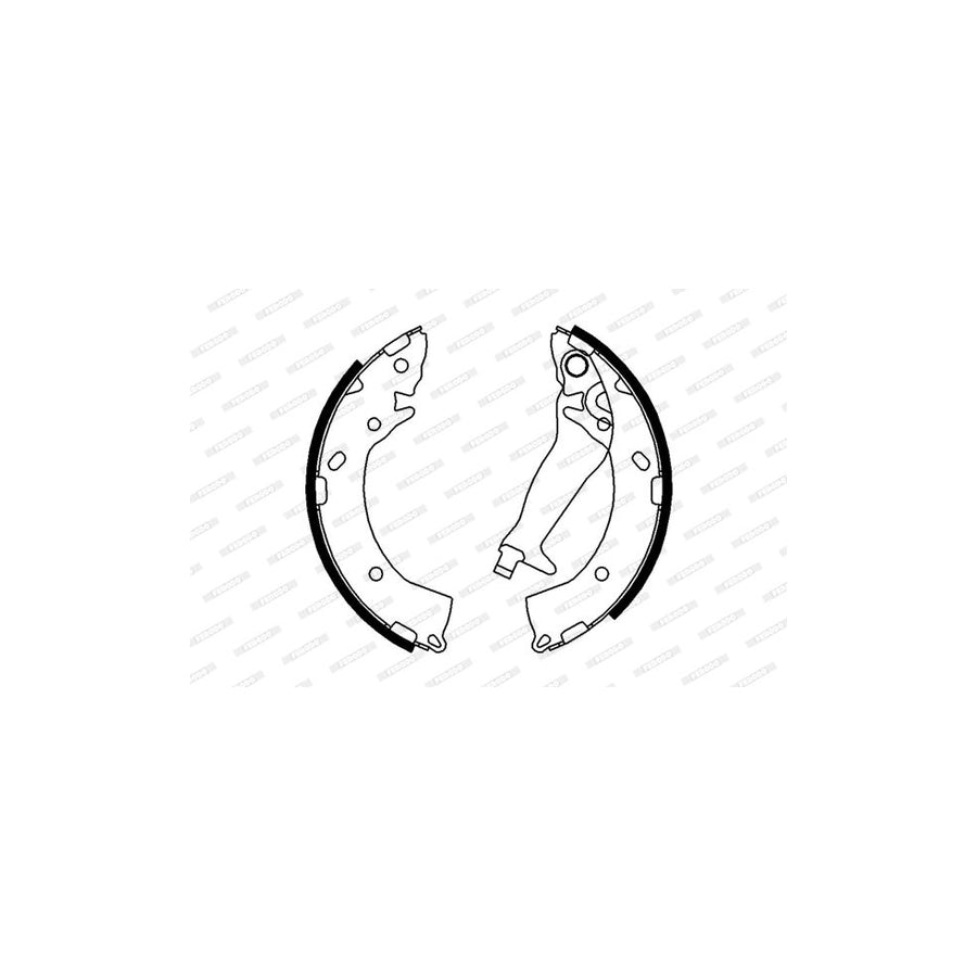 FERODO PREMIER FSB678 Brake Shoe Set