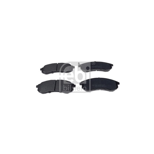 Febi Bilstein 116347 Brake Pad Set For Mitsubishi L 200 Front Axle With Acoustic Wear Warning