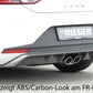Rieger 00088069 SEAT 5F Leon Rear Diffuser