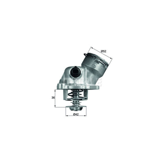 MAHLE ORIGINAL TM 29 100D Engine thermostat Opening Temperature: 100°C, with seal