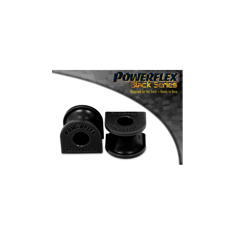 Powerflex PFF19-603BLK Ford Front Anti Roll Bar Bush 16mm (Inc. Puma, KA, Fiesta, Escort) | Duco Car Parts UK Car Parts