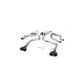 MillTek Audi B8 & B8.5 Resonated Cat-Back Exhaust (S4 & S5)