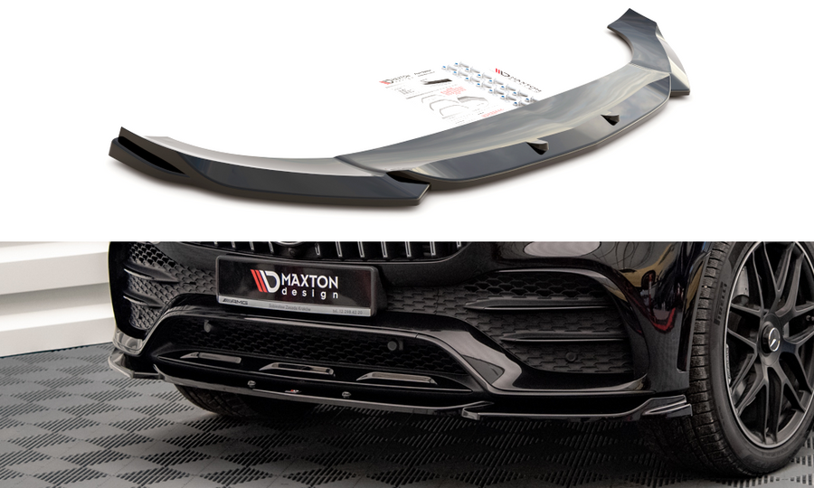 Maxton Design ME-GLE-C167-AMG-FD1T Front Splitter Mercedes Benz GLE-Class Coupe C167 | Duco Car Parts UK Car Parts