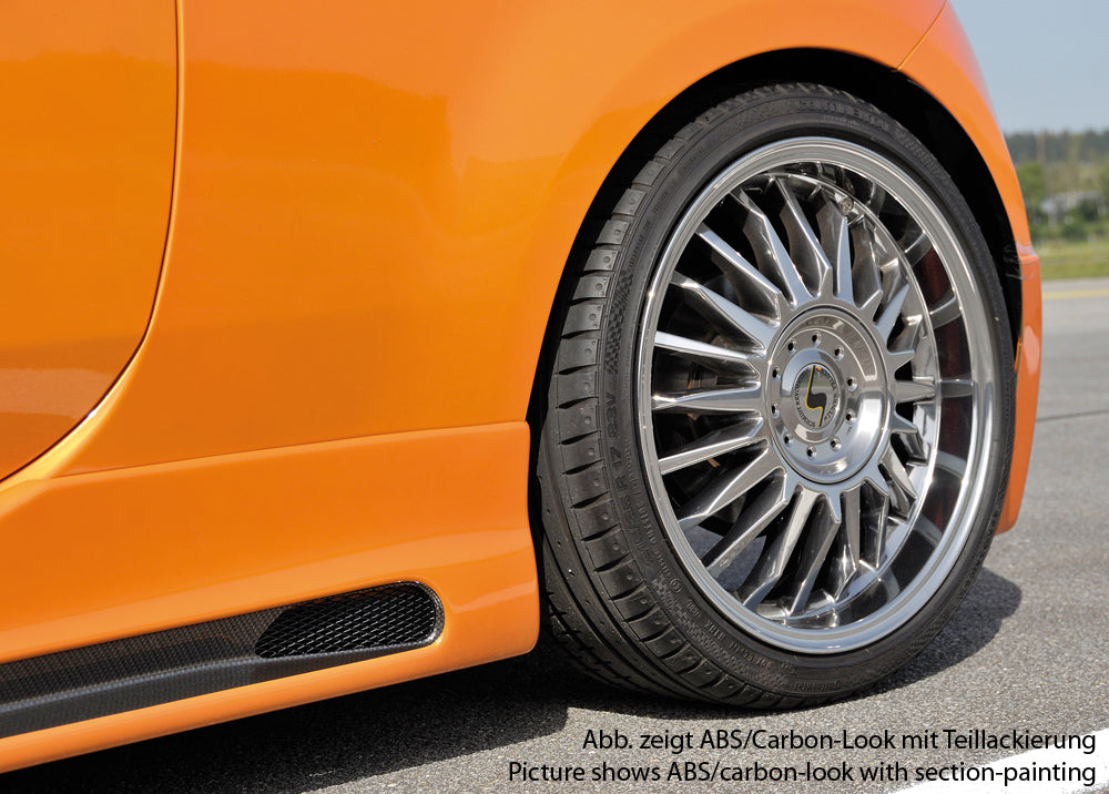Rieger 00056065 Fiat 500 (312) Right Side Skirt