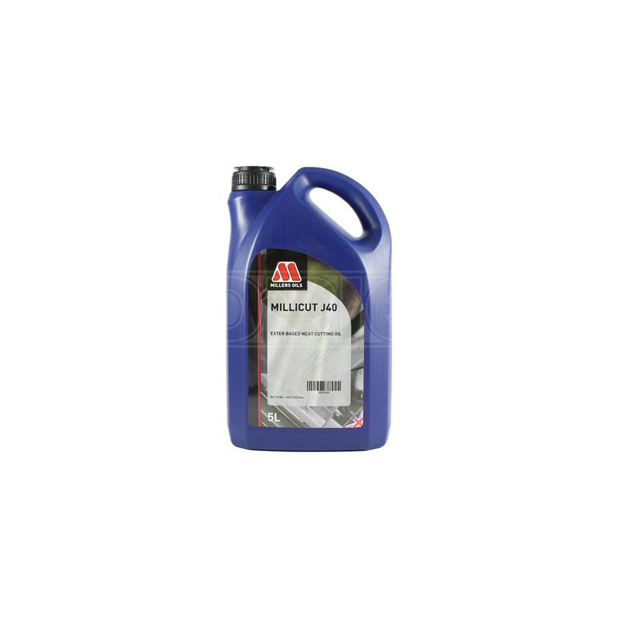 Millers Oils Millicut J40 Neat Cutting Oil 5l