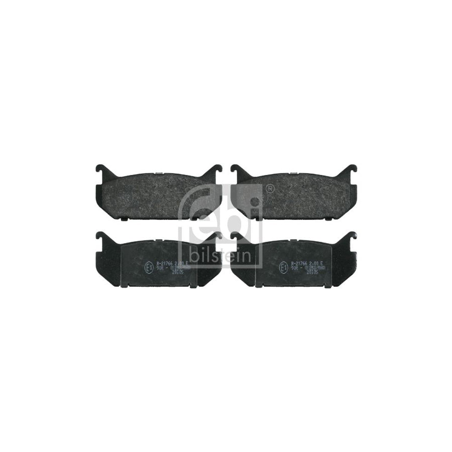Febi Bilstein 16194 Brake Pad Set Rear Axle Excl Wear Warning Contact