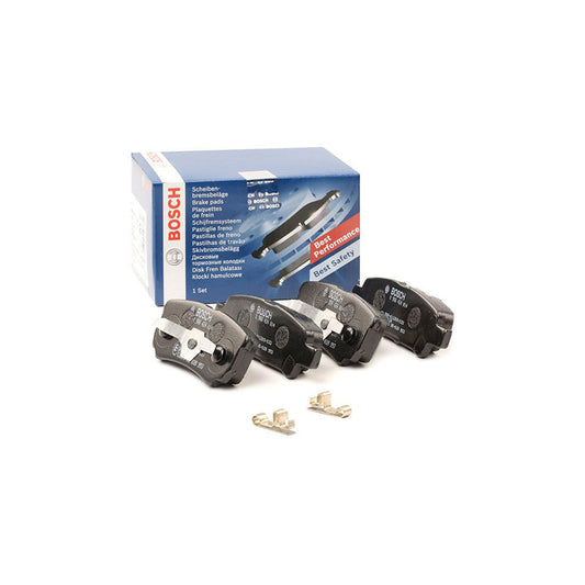 Bosch 0986424814 Brake Pad Set With Acoustic Wear Warning With Piston Clip BP952