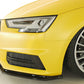 Rieger 00088226 Audi B9 F4 Front Splitter (A4 & S4) - Glossy Black