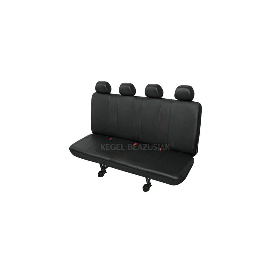 KEGEL 5-1422-244-4010 Car seat cover Black, Leatherette, Polyester, Rear