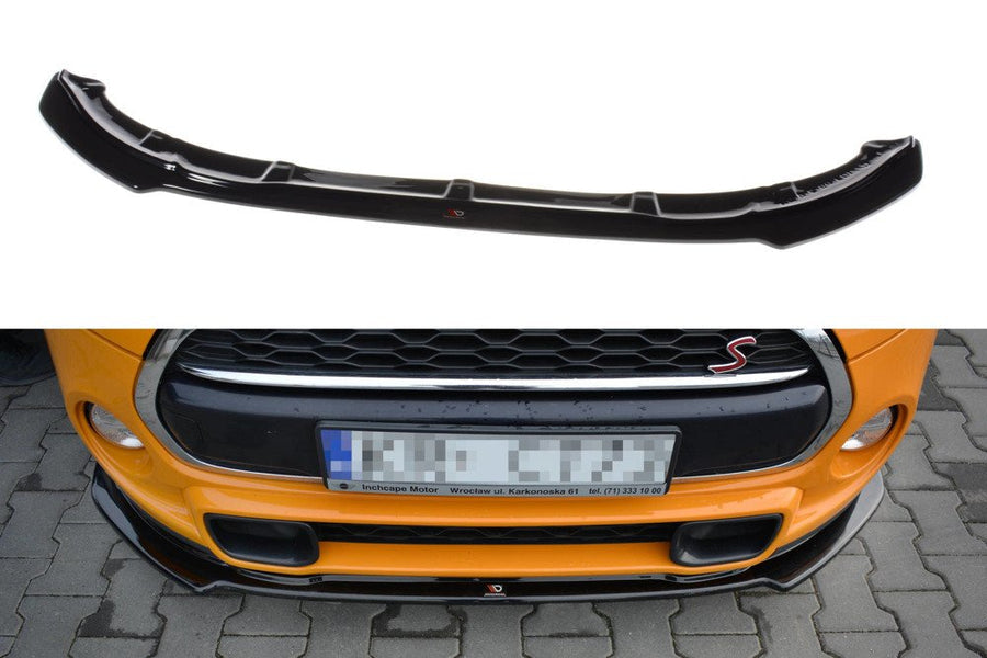 Maxton Design MC-S-3-56-FD1T Front Splitter Mini Cooper S F56 3-Door (Pre-Facelift) | Duco Car Parts UK Car Parts