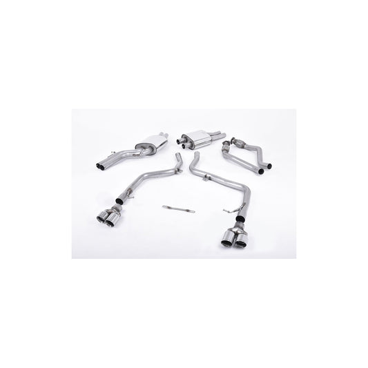 MillTek Audi B8 S4 Race Cat-Back Exhaust