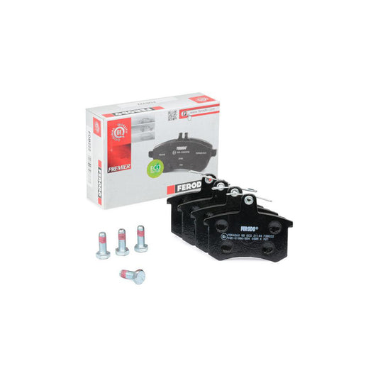 Ferodo Premier Eco Friction Fdb222 Brake Pad Set Not Prepared For Wear Indicator With Brake Caliper Screws With Accessories