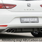 Rieger 00088068 SEAT 5F Leon Rear Diffuser
