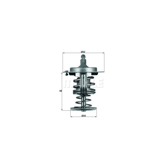 MAHLE ORIGINAL TX 82 80D Engine thermostat Opening Temperature: 80°C, with seal