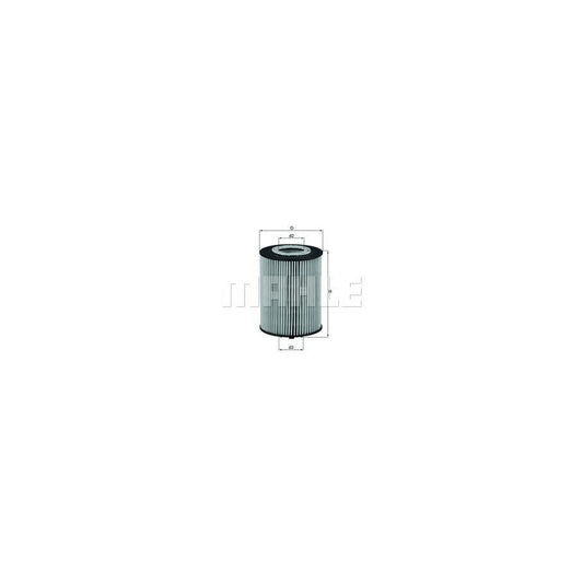 MAHLE ORIGINAL OX 367D Oil Filter Filter Insert