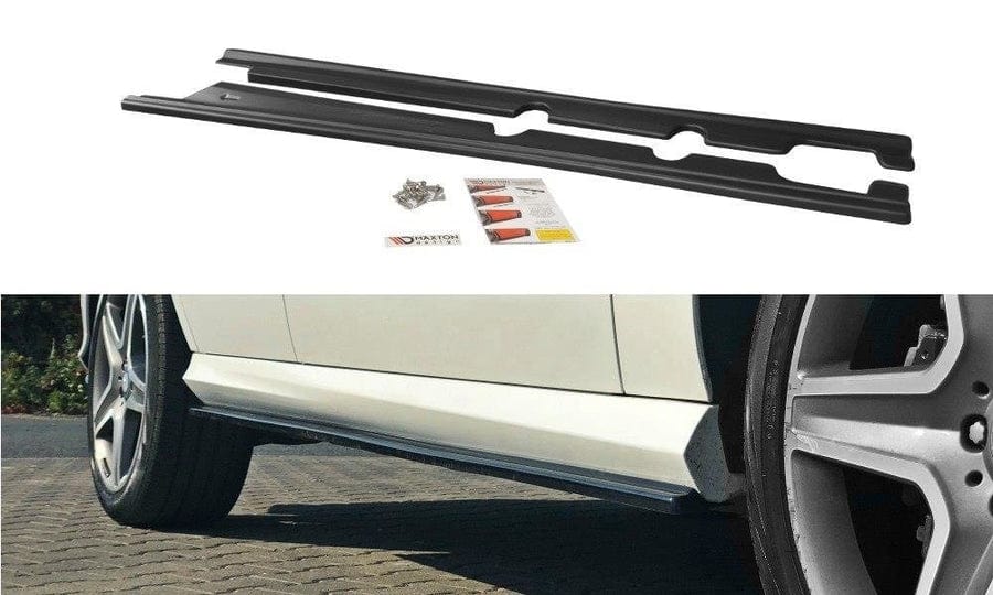 Maxton Design ME-GLE-166-AMGLINE-SD1T Side Skirts Diffusers Mercedes Benz GLE-Class W166 AMG-Line | Duco Car Parts UK Car Parts