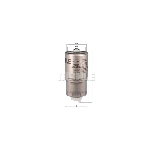 MAHLE ORIGINAL KL 302 Fuel filter In-Line Filter