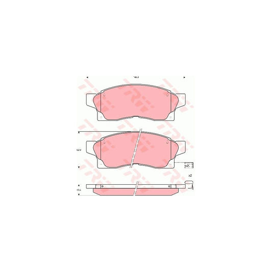 TRW Gdb1062 Brake Pad Set