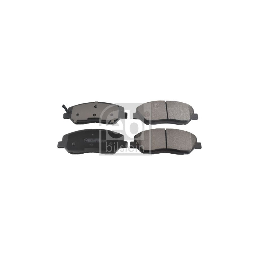 Febi Bilstein 16667 Brake Pad Set Front Axle With Acoustic Wear Warning