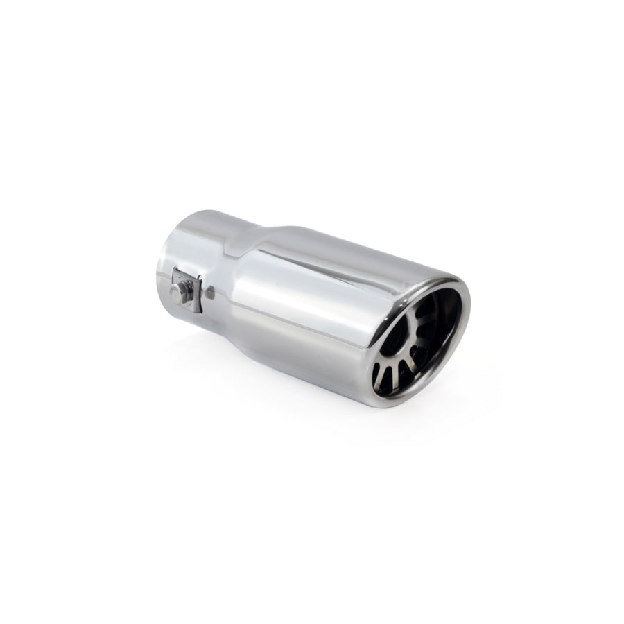 AMiO MT 011 01311 Exhaust tip 54, 63 mm, round, straight, Stainless Steel, 149mm