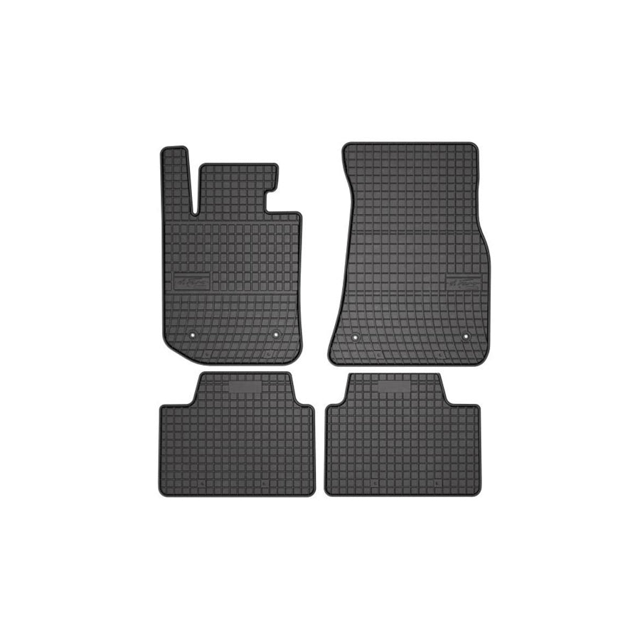 FROGUM Tailored 410008 Floor mat set for BMW 3 Saloon (G20) Elastomer, Front and Rear, Quantity: 4, Black, (LHD)