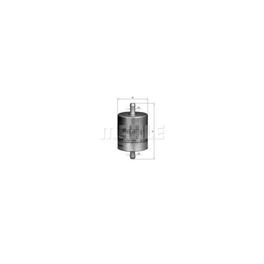 MAHLE ORIGINAL KL 438 Fuel filter suitable for MERCEDES-BENZ ML-Class (W163) In-Line Filter