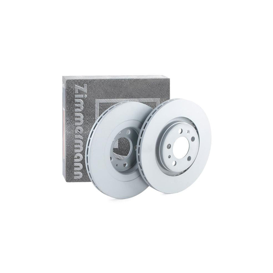 ZIMmERMANN COAT Z 100 1234 20 Brake Disc Externally Vented Coated High carbon