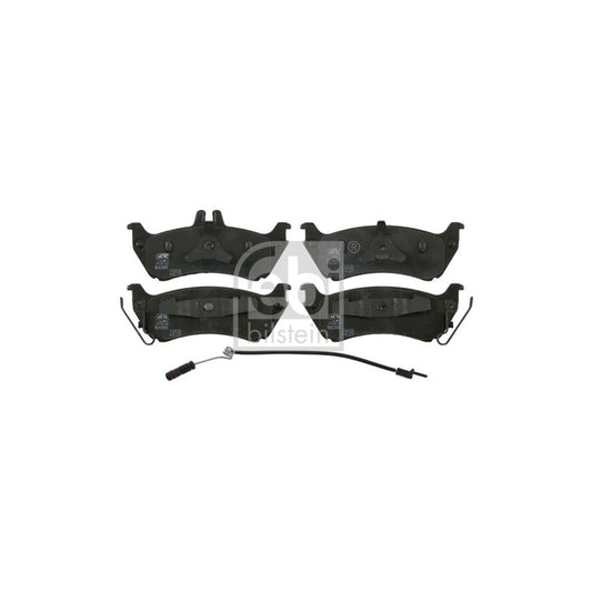 Febi Bilstein 16436 Brake Pad Set Suitable For Mercedes Benz Ml Class W163 Rear Axle Incl Wear Warning Contact