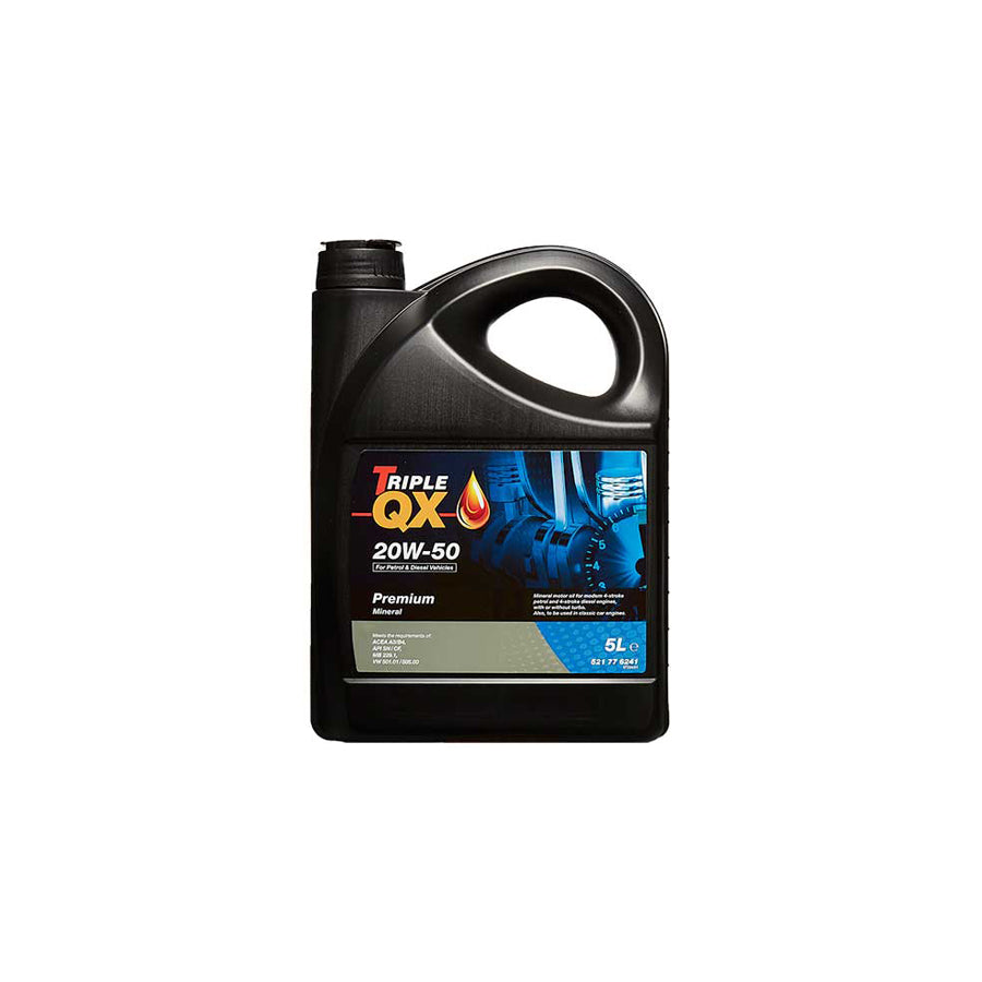 TRIPLE QX Premium Engine Oil 20W-50 - 5Ltr