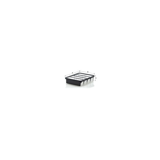 MANN-FILTER C 25 128 Air Filter Filter Insert