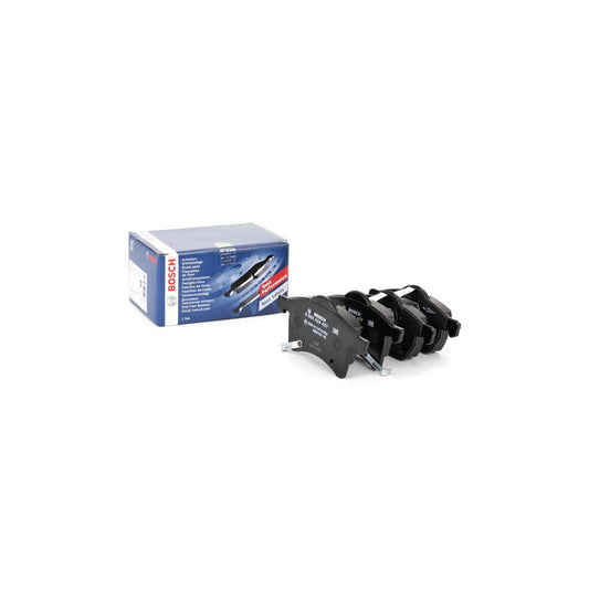 Bosch 0986424457 Brake Pad Set With Acoustic Wear Warning With Anti Squeak Plate With Piston Clip BP226