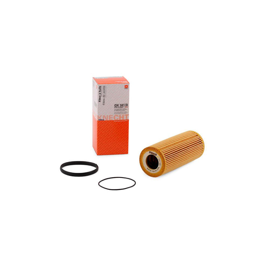 MAHLE ORIGINAL OX 381D Oil Filter Filter Insert
