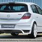 Rieger 00099333 Opel Astra H Rear Diffuser for Twin Tailpipe Left - Carbon-Look