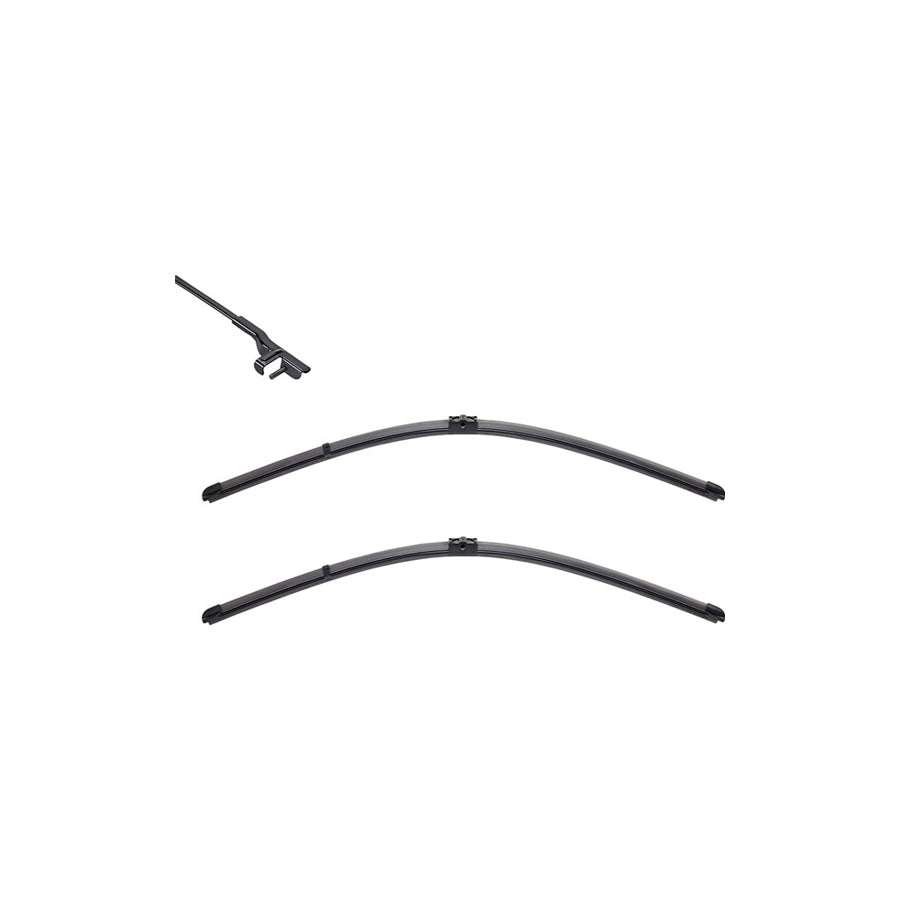 Valeo Silencio Flat Wiper Blade Set Vm408 Front