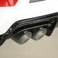 Rieger 00088228 SEAT 5FP Ateca Cupra Rear Diffuser - Glossy Black