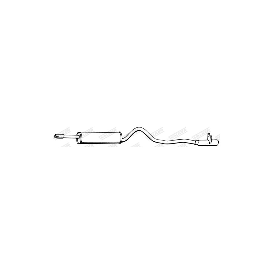 WALKER 03935 Exhaust tip 0,560kg